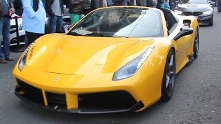 12 Ferrari´s at Cars and Coffee Twente, March 2017