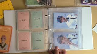 Moving and Putting Away My Yeonjun Photocards Into an A5 Binder