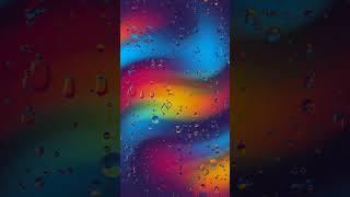 abstract colorful background, rain drops video  background