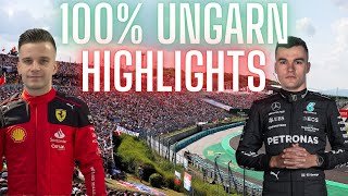 MEIN ERSTES 100% RACE OHNE IDEALLINIE!!! | F1 23 Highlights Ungarn GP mit Robin, Santos und Triox