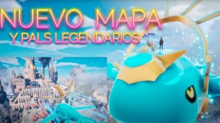 NUEVOS PALS LEGENDARIOS cOn NUEVA ACTUALIZACION yNUEVO MAPA GIGaNTE PALWORLD STEAM y XBOX akaskyplay