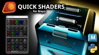 Quick Shaders 1.0 Maya Script Tutorial