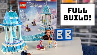 Lego Disney's Frozen 43218: Anna and Elsa's Magical Carousel. Full build and Commentary