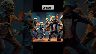 Zombies with Tom and jerry|#shorts #shortsfeed #shortsbeta #bhoot #zombiesurvival