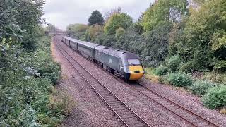 A glimpse of steam & an HST