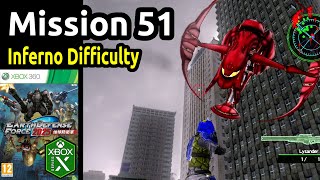 Earth Defense Force 2025 - Mission 51 - Inferno Difficulty - Solo Ranger - (Xbox 360/Xbox Series X)