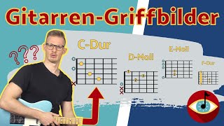 GITARREN-GRIFFBILDER lesen und verstehen - Gitarrespielen lernen I Gitarre für Anfänger