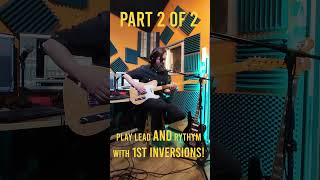 Chord Inversions Explained Easy - Mentor Tip - part 2 # shorts #music #guitarsolo #chords #guitar