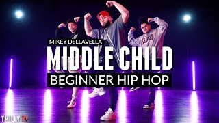 J. Cole - Middle Child - Beginner Choreography + Tutorial by Mikey DellaVella