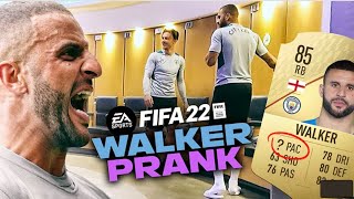 Kyle Walker finds out he has 78 Pace on Fifa 22😱