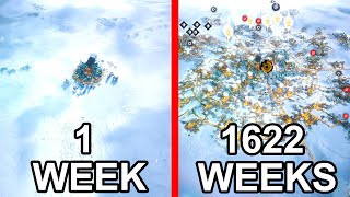 FROSTPUNK 2 - Week 1 vs Week 1622 (Survival City Building Strategy Game 2024)