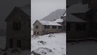 Nevadas en Benasque, España 25sep