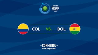 COLOMBIA vs. BOLIVIA | CONMEBOL SUB20 FUTSAL 2024