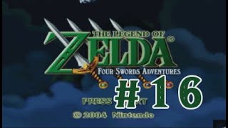 Let's Play Legend of Zelda: Four Swords Adventures #16: The Dark World - Kakariko Village Part 2