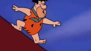 Fred Flintstone dies (But he fights the devil) meme