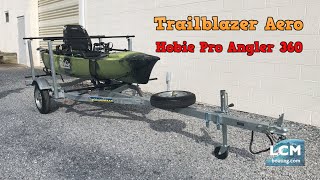 Trailblazer Aero Trailer with Hobie Pro Angler 360