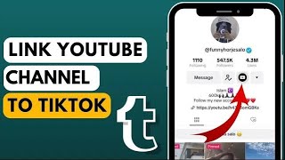 How to Link your Youtube Channel to TikTok After New Update (2023) | Link YouTube on TikTok