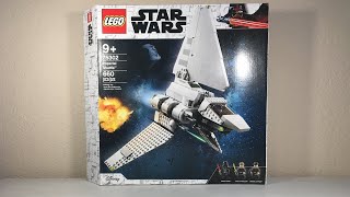 LEGO Star Wars Imperial Shuttle Review |75302| (2021)