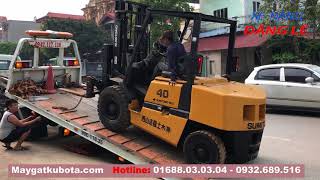 Đăng Lê nhập về thêm nhiều xe nâng cũ nhập khẩu Nhật Sumitomo40 4 tấn