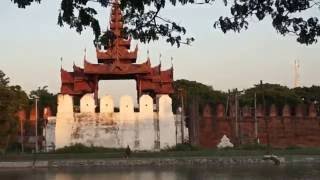 Downtown in Mandalay City. MYANMAR