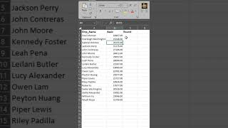 Mastering of ROUND function in MS Excel #excel #exceltips #exceltricks