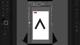 Letter A Logo Design  #logo #adobeillustrator #shorts