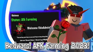 Roblox (BEDWARS! ROBLOX) Script Hack (UNDETECTING AFK AUTOFARM! ) *PASTEBIN 2023*