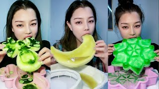 ASMR MUKBANG ICE EATING RELAXING SOUNDS - ASMR MUKBANG COMER HIELO SONIDOS RELA