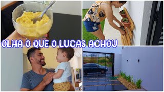 TIVE QUE LIMPAR TUDO DE NOVO😭LUCAS CHEGOU EM CASA CARREGANDO ISSO😂UM POUCO DA NOSSA TARDE |Amanda