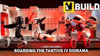 Boarding the Tantive IV Diorama 75387 |  Satisfying LEGO ASMR StarWars