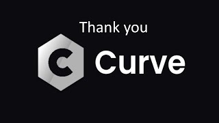 Thank you, Curve 🤍