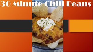 Chili Beans Recipe with Ground Beef