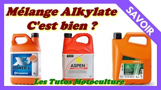 Mélange Alkylate 2 temps, c'est bien ? ( Marline , Aspen  , Motomix , Power2 )