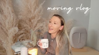 MOVING VLOG / house updates, living & dining tour, diy projects