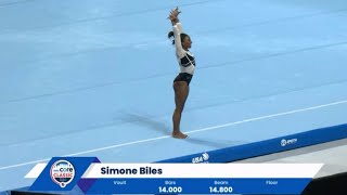 Simone Biles NEW FX US Classic 2023