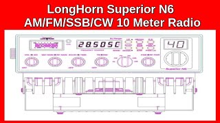 Fine Tune CB Shop - Public Service Announcement - RCI Ranger LONGHORN Superior N6. Hilarious Ending!