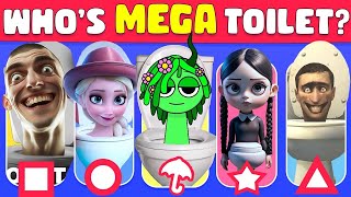 GUESS MEME SONG | SUPER MEGA QUIZ 😀🚽Skibidi Toilet, Incredibox Sprunki, TV Woman, Camera Man