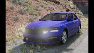 BeamNG Drive Skoda Octavia 2017 + Dummy Version + Crashtest+ Downloadlink