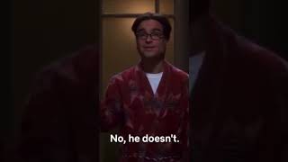 Funny part in the Big Bang theory