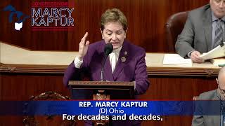 Congresswoman Kaptur Floor Speech On Urgent Need To Launch The Great Lakes Authority in 2024