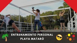 🔴 Entrenamiento en la playa de Mataro ║Entrenador Wellness 🔴