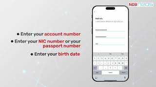 Connect your NDB bank account and enjoy unique mobile banking features with NDB Neos