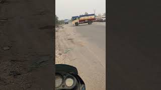 6 wheeler Ashok Leyland simple and close  U-Turn