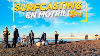 SURFCASTING EN MOTRIL CON EL PATROCINADOR DE LA ROPA Y SURFCASTING FAMILY