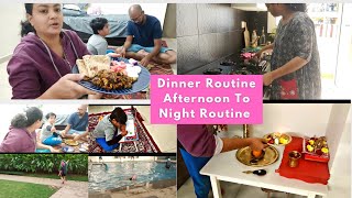 Indian Mom Afternoon To Night Routine | Indian Quick Dinner Routine | Baingan Recipe | Karela Recipe