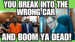 TOUGH JUDGE GIVES CAR THEFT A GRIM OUTCOME TO HIS LIFE OF CRIME!