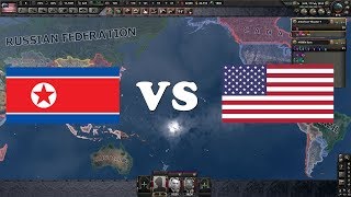 Abd Vs Kuzey Kore | HOİ4 Millenium Dawn #3