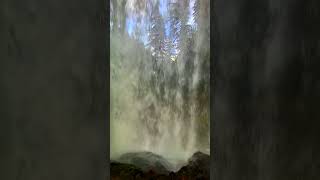 This is the beauty of inside of a Waterfall😍😍😍 #beautiful #nature #travel #waterfall