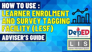 LESF TAGGING IN LIS-ADVISER'S GUIDE