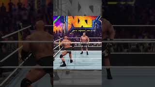 Goldberg Signature Spear to Brock wwe 2k24